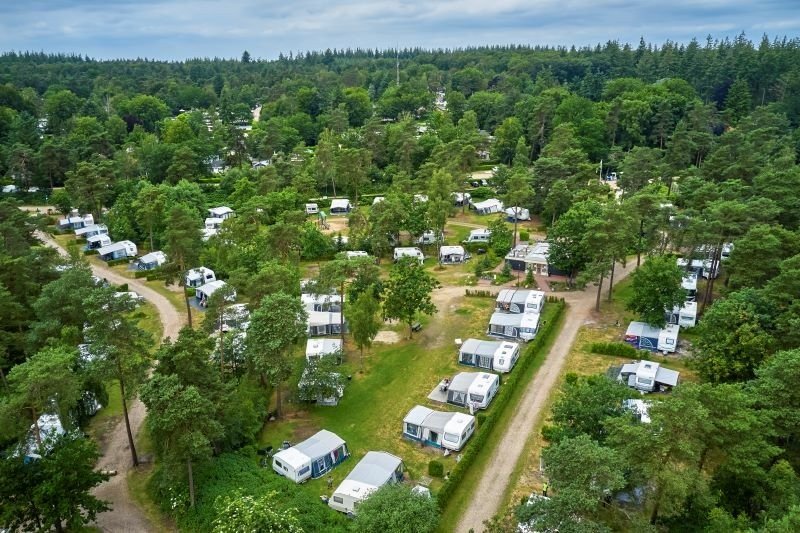 Camping in Beekbergen in den W&auml;ldern